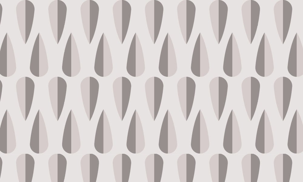 Cool retro arrowshaped wallpaper design in modern grey colour