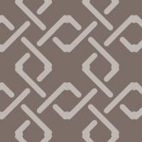 Geometric pattern wallpaper in dark grey in a lounge 