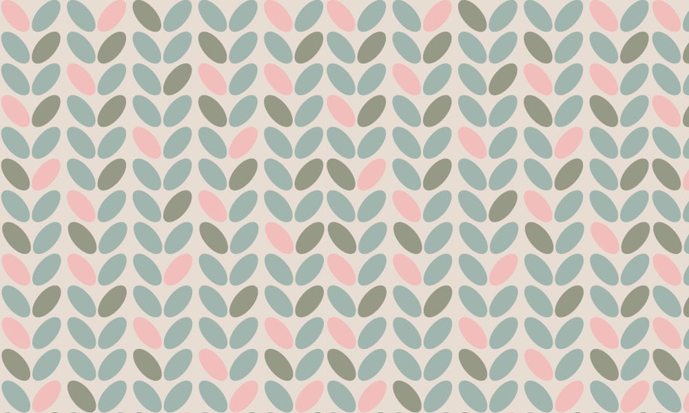 Fresh pastel coloured wallpaper design