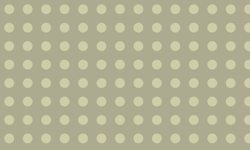 Polka dot pattern wallpaper in khaki green 