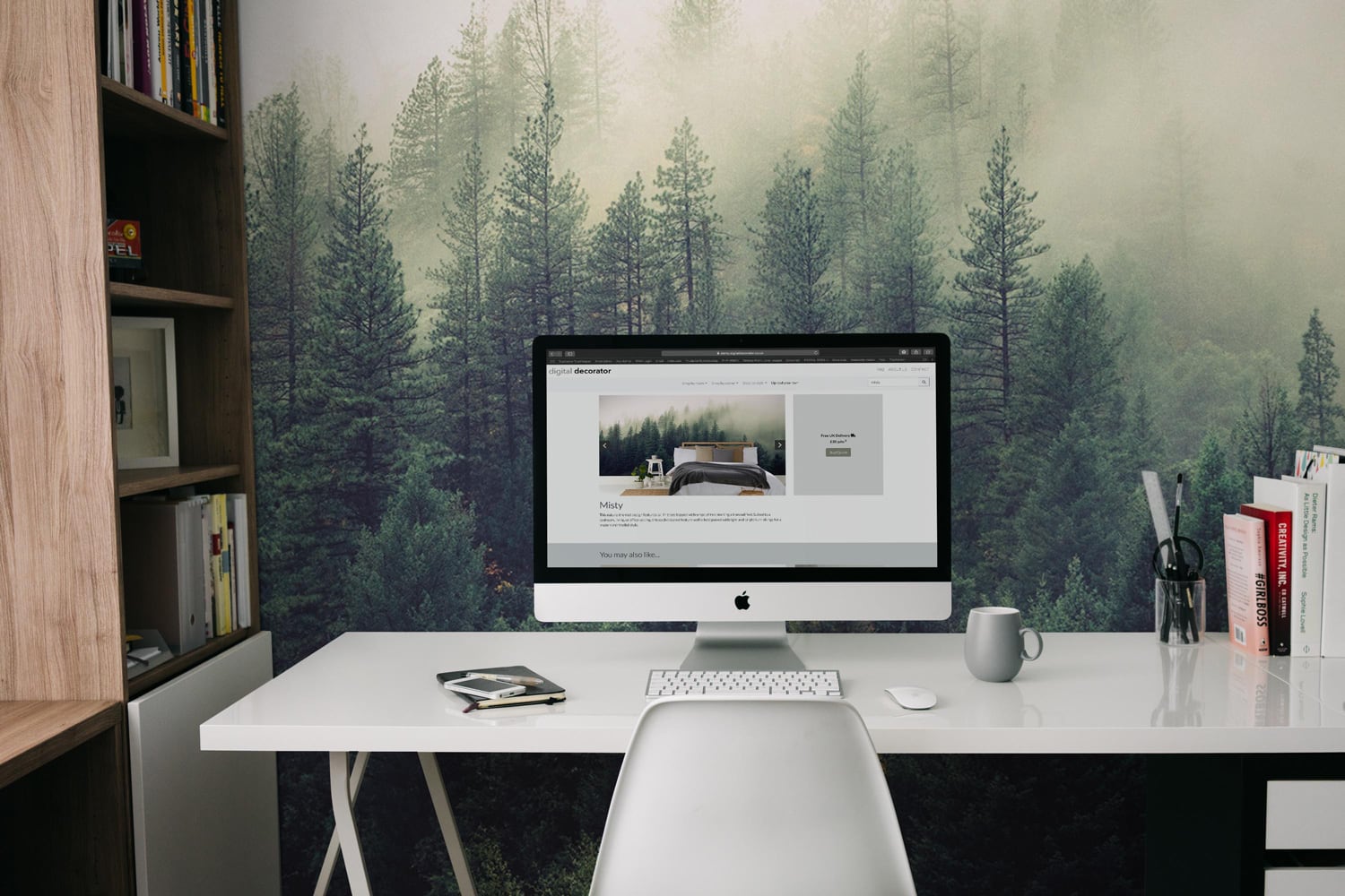 custom printed wallpaper