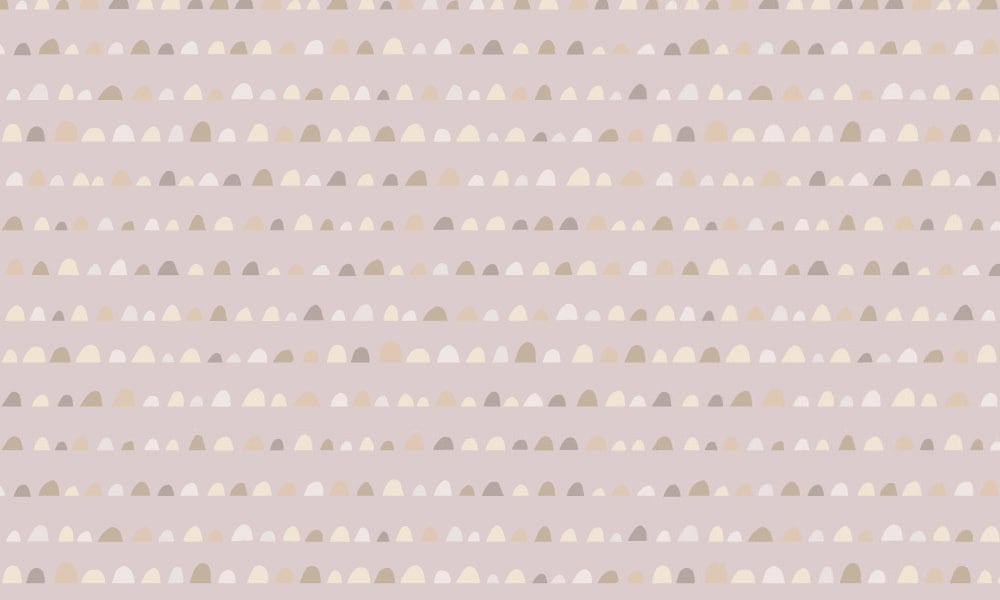 Taupe and grey humps wallpaper design