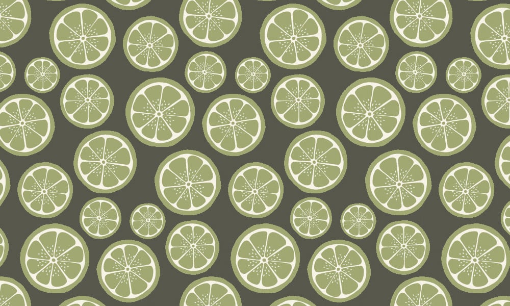 Lime wallpaper design in grey