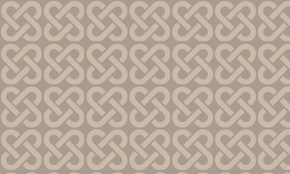 Linked wallpaper design in neutral tones