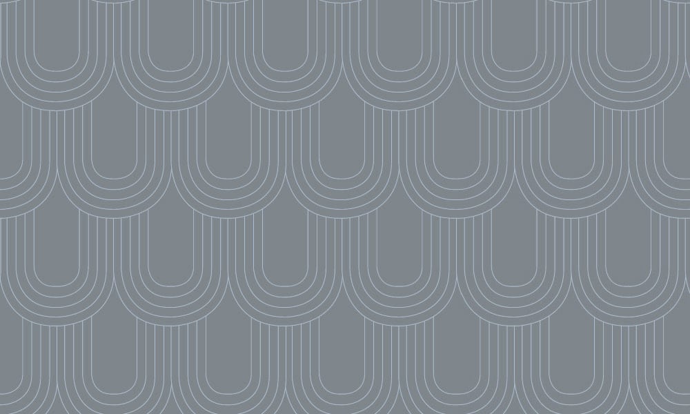 Steel blue looped wallpaper design