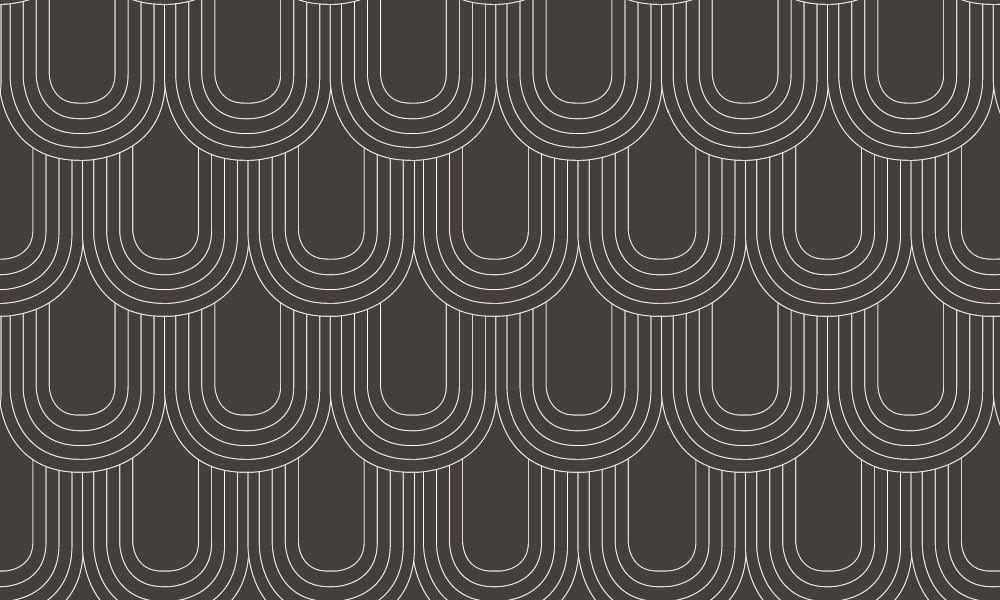 Ink grey looped wallpaper design