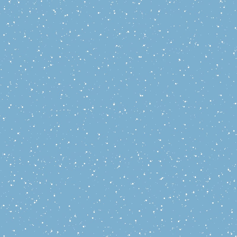 Blue noise pattern wallpaper in office with desk and shelves