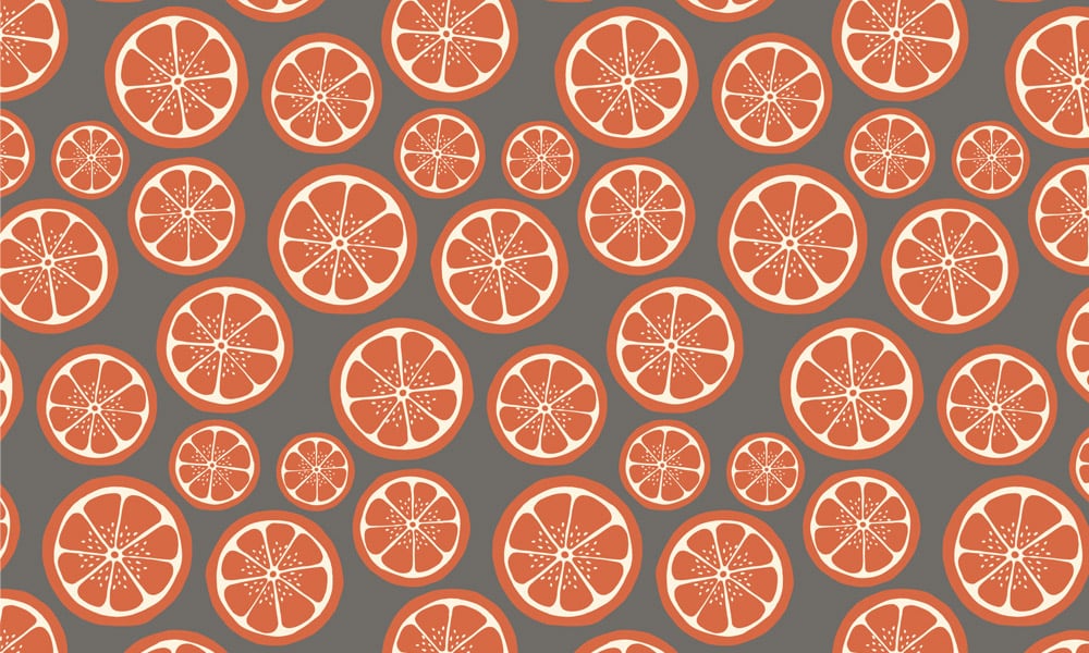 Orange slate wallpaper design 