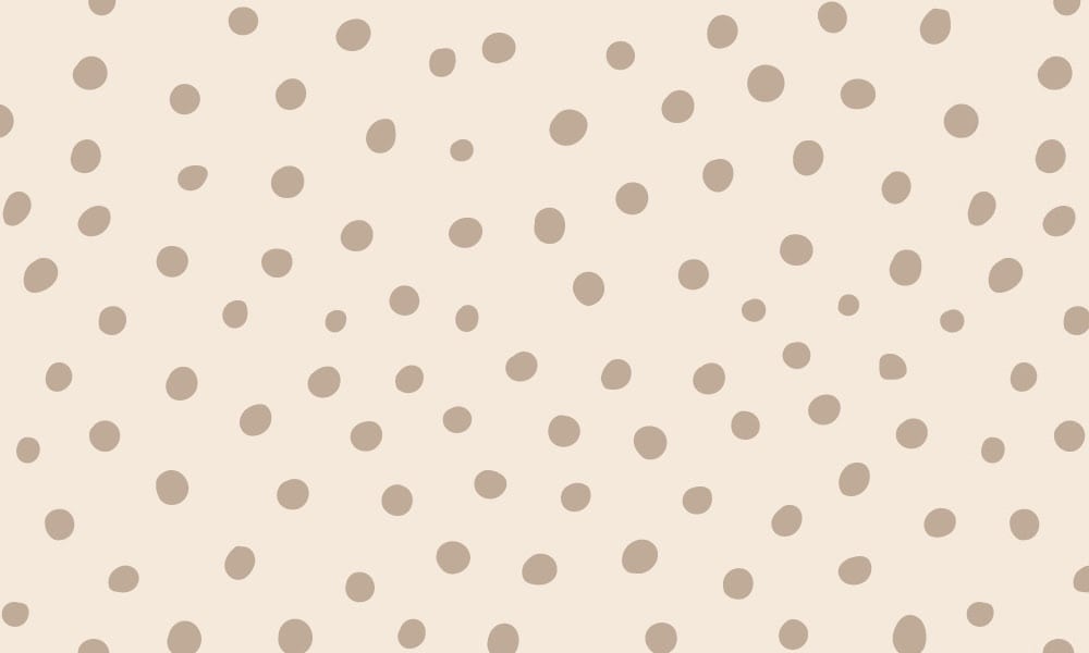 Neutral tones polka dot wallpaper design