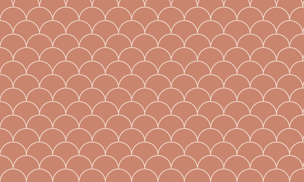 Earthy red scales wallpaper design