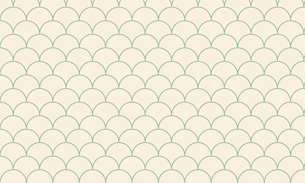 Scales green wallpaper design