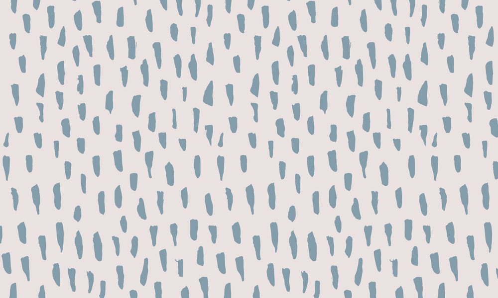 Smudge blue wallpaper design