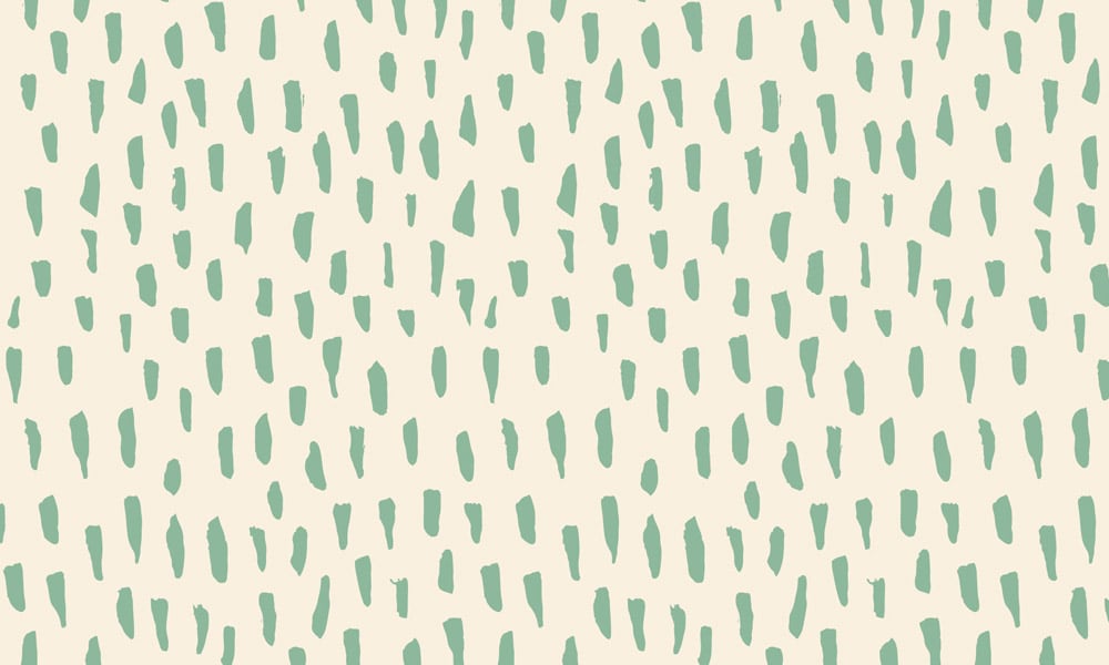 Smudge green wallpaper design 