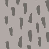 Grey smudge repeat pattern wallpaper in a kids bedroom
