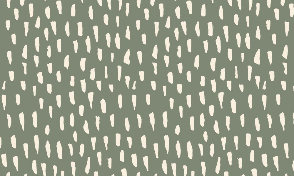 Smudge wallpaper design in green