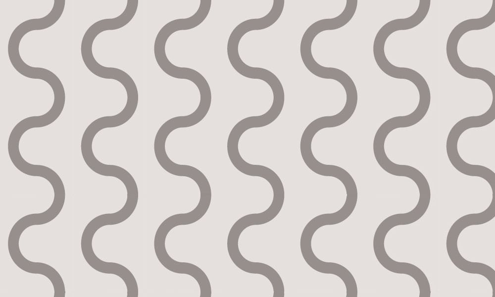 Squiggle grey wallpaper design